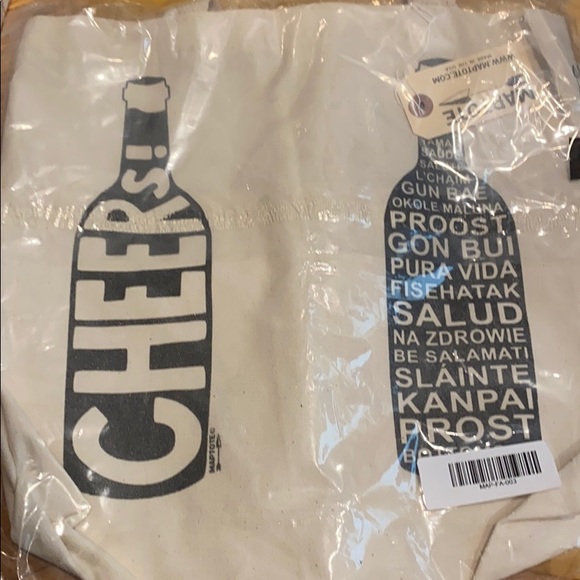 Maptote Cheers! Double Wine Tote - Picture 2 of 3